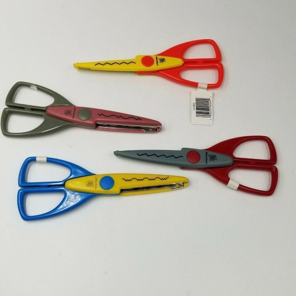 Creative Memories Scissors Decorative Edge Lot 4 Provo Craft Paper Edging